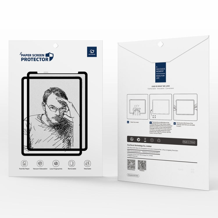 For Samsung Galaxy Tab S9 FE DUX DUCIS Naad Series Removable Paper-like Screen Protector by DUX DUCIS