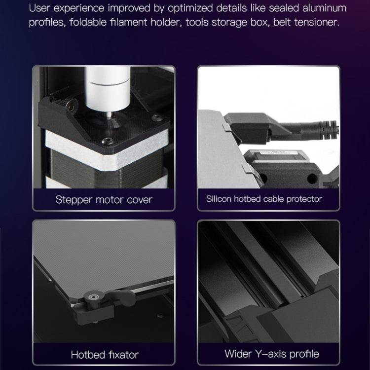 CREALITY CR-6 SE 350W Intelligent Leveling-free DIY 3D Printer, Print Size : 23.5 x 23.5 x 25cm, UK Plug by Creality