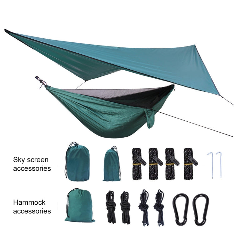 Outdoor Weatherproof Mosquito Net Hammock Backdrop Set by bashfashion