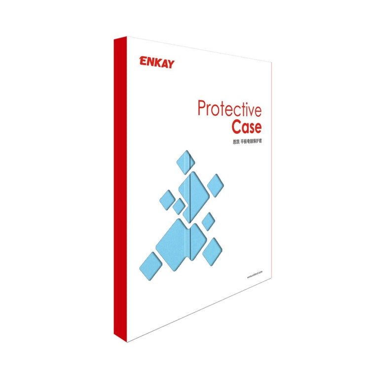 For Huawei MatePad 11 2021 ENKAY Custer Texture Horizontal Flip PU+PC Leather Case with Three-folding Holder & Sleep / Wake-up Function(Light Blue) by ENKAY