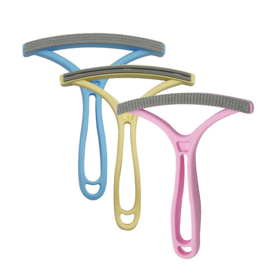 3 PCS Carpet Clothes Sofa Pet Fur Scraper Household Cleaning, Specification: OPP Bag(Pink) by bashfashion