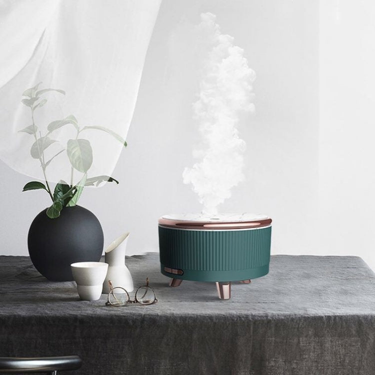 Ultrasonic Aromatherapy Diffuser Humidifier Essential Oil Diffuser UK Plug(Purple Flower Dot) by bashfashion