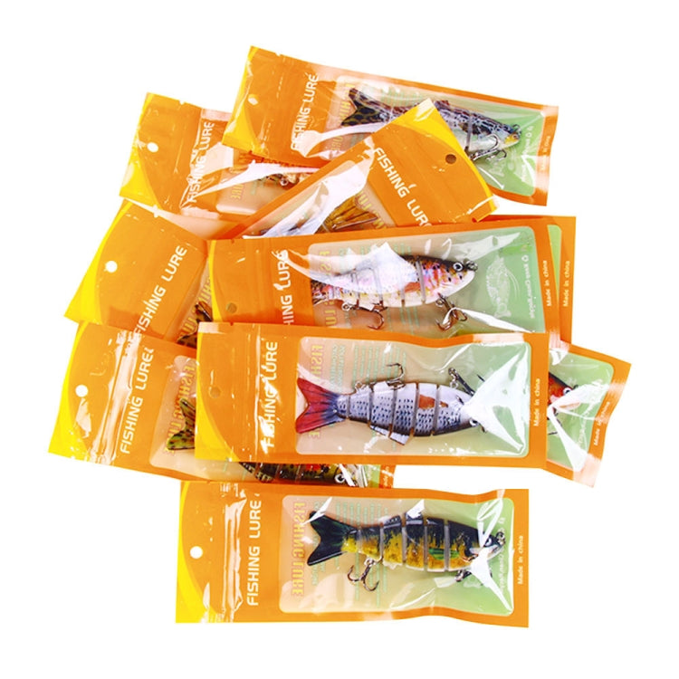 HENGJIA JM061 Multi-segment Fish Bionic Lure Submerged Lures, Size: 10cm 18g(9) by HENGJIA