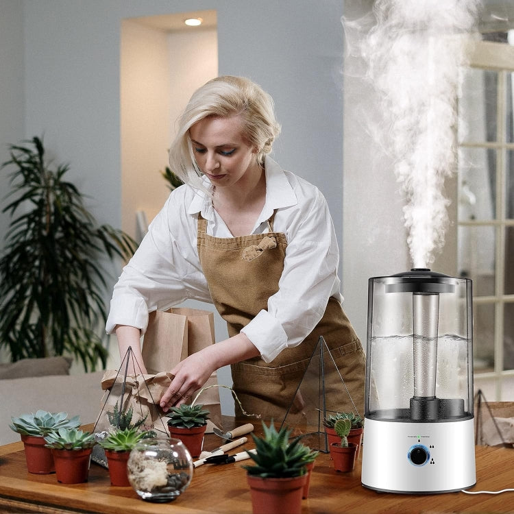 4L Reptile Humidifier Fogger Cool Mist Fog Mister with Tube for Tortoise Habita UK Plug by bashfashion