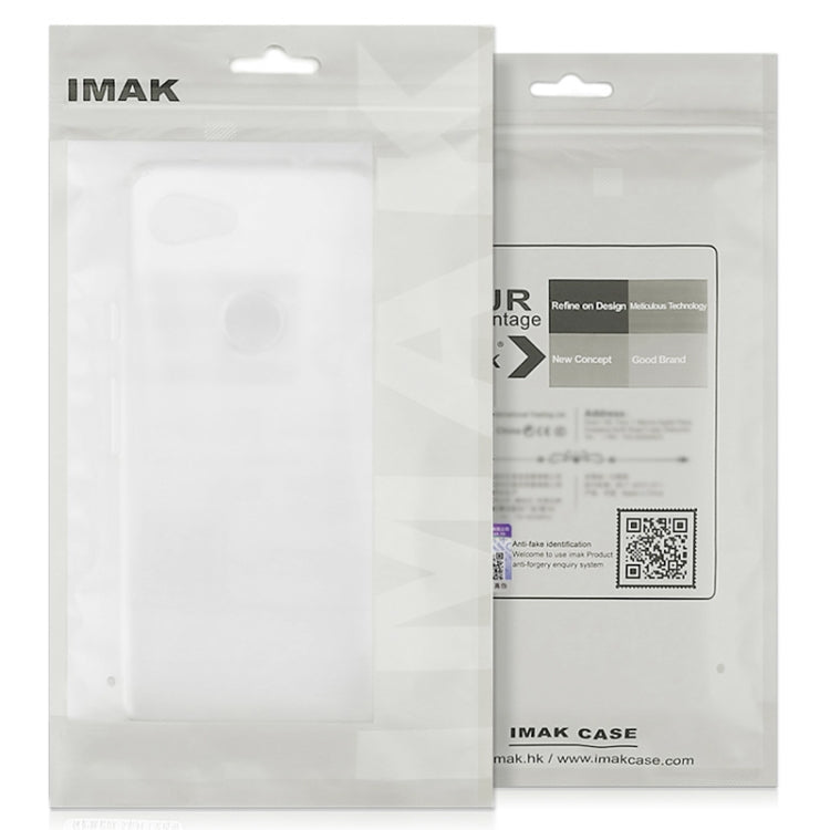 For Tecno Spark 20 / 20C IMAK UX-4 Series Four-corner Shockproof Phone Case(Transparent) by imak