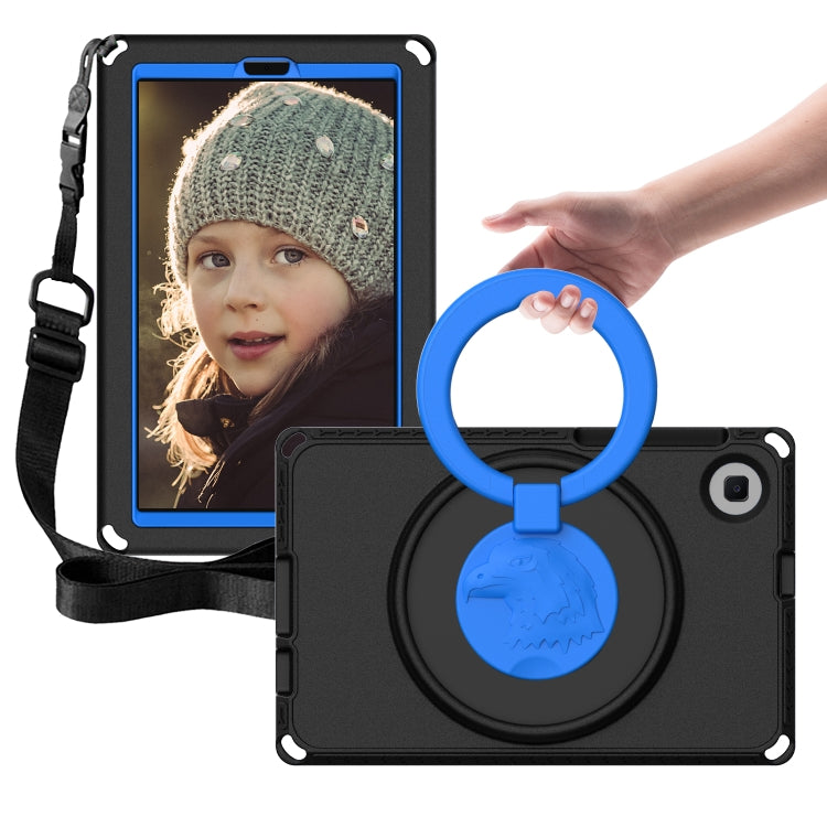 For Samsung Galaxy Tab A11 / A9 EVA Hybrid PC Shockproof Tablet Case with Frame(Black) by bashfashion