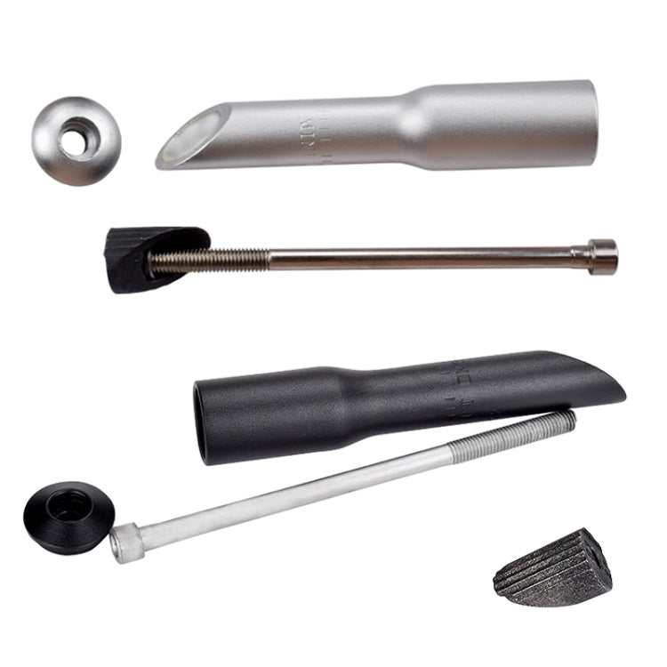 FMFXTR Road Bike Front Fork Stem Modified Height Increaser Handlebar Core Riser(25.4mm Silver) by FMFXTR