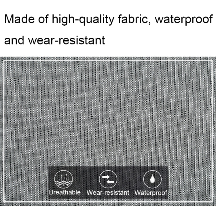 140 Large-capacity Business Commuter Laptop Backpack with USB Charging Interface(Blue) by bashfashion