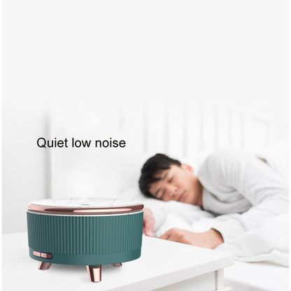 Ultrasonic Aromatherapy Diffuser Humidifier Essential Oil Diffuser AU Plug(Dark Green) by bashfashion