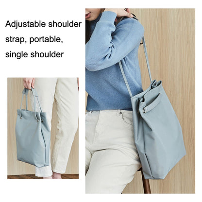 For Apple Macbook Shoulder / Handheld / Messenger Computer Bag, Size: Large(Lake Blue) by bashfashion