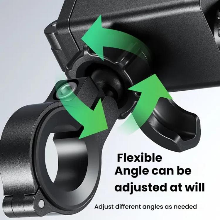 Kewig Motorcycle Bicycle Non-Blocking Mobile Phone Camera Navigation Bracket(M29-C1) by kewig