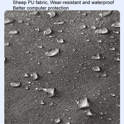 BUBM Portable Computer Bag Notebook Business Travel Bag, Size: 14 inch(Light Gray) by BUBM