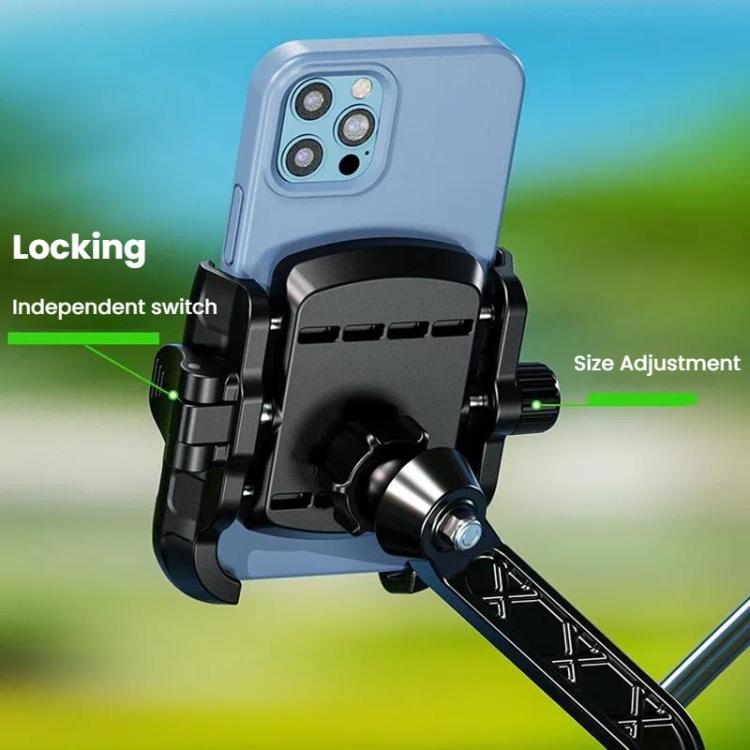 Kewig Motorcycle Bicycle Non-Blocking Mobile Phone Camera Navigation Bracket(M8SP-C3) by Kewig